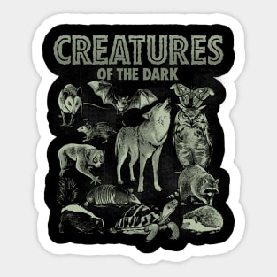 Creatures of the Dark Sticker